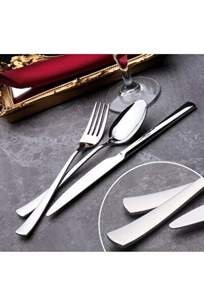 Mask Lug Ga Nida Dinner Forks Set of 6 - High Quality 18/10 Stainless Steel