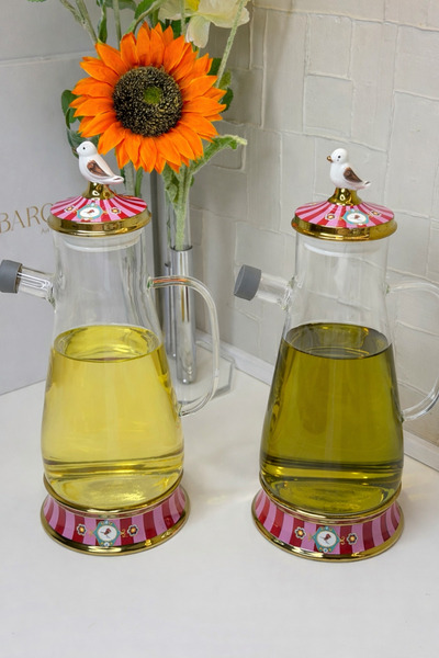 Lenora 2-Piece Glass Lubricator