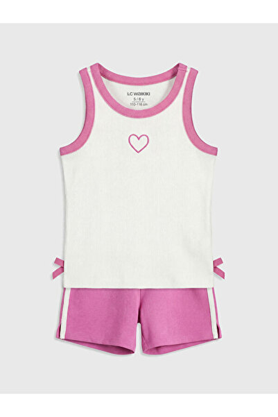 LC Waikiki مجموعة Sparkling Choices Zero Roba من Shining Store، طقم بناتي مطر...