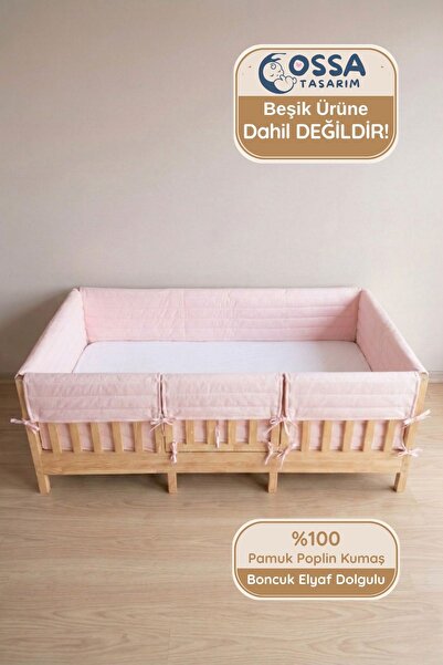 yasetex tasarım 90x190 Montessori ve Beşik İçin Kenar Koruma Seti Buble Full ...