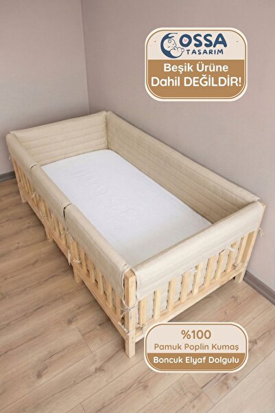 yasetex tasarım 70x130 Montessori ve Beşik İçin Kenar Koruma Seti Buble Full ...