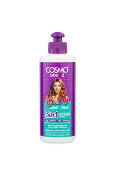 Cosmo Bounz كريم يترك على الشعر 3 في 1 مضاد للبهتان للشعر المصبوغ - 250 مل