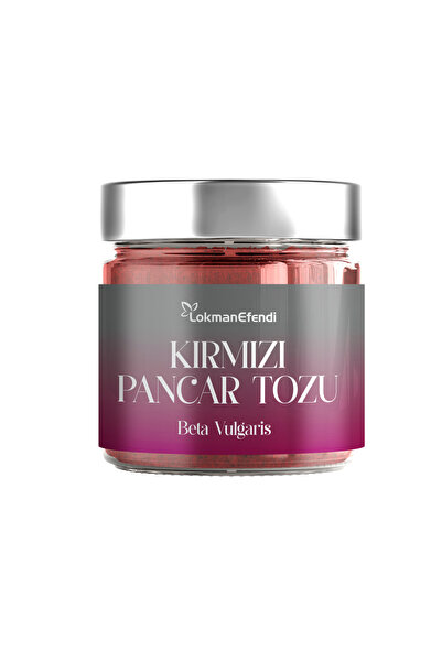 Lokman Efendi KIRMIZI PANCAR TOZU Beta Vulgaris NET: 135 G