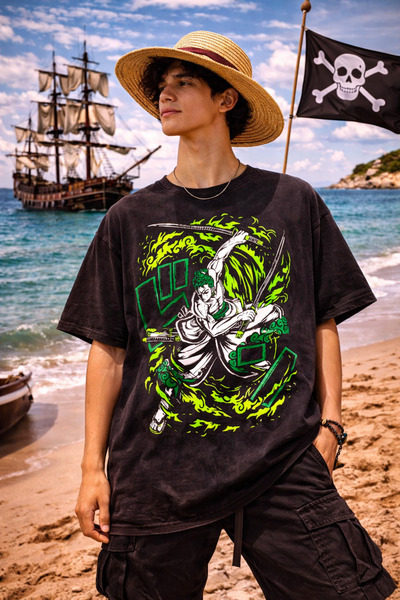 FG KONNİCHİWA ΣΥΛΛΟΓΗ ONE PIECE Μπλουζάκι Unisex με στάμπα Anime για τους ΛΑΤ...