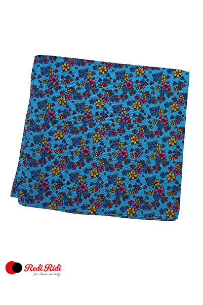 Renkli Çiçekli Bandana
