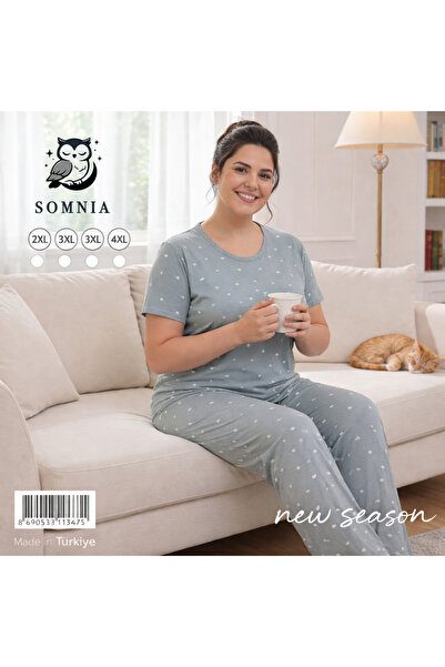 Somnia Büyük Beden Pijama Takımı