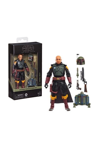 Hasbro Disney Star Wars The Black Series Το Βιβλίο του Boba Fett Boba Fett 09...
