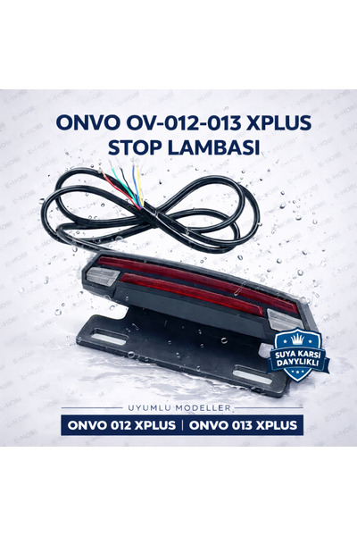 E-HOBİ 012 X PLUS/013 X PLUS ELEKTRİKLİ SCOOTER STOP LAMBASI TAM SET