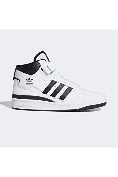 adidas Λευκά αθλητικά παπούτσια Forum Mid Unisex