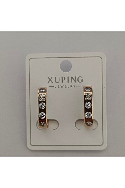 Zennemor Xuping Good Quality Stainless Steel Anti-Allergic Zircon Stone Squar...