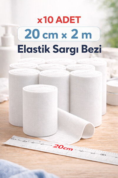Genel Markalar 20 CM x 2 M Hidrofil Sargı Bezi Pamuklu Gazlı Bez Kısa Metraj ...