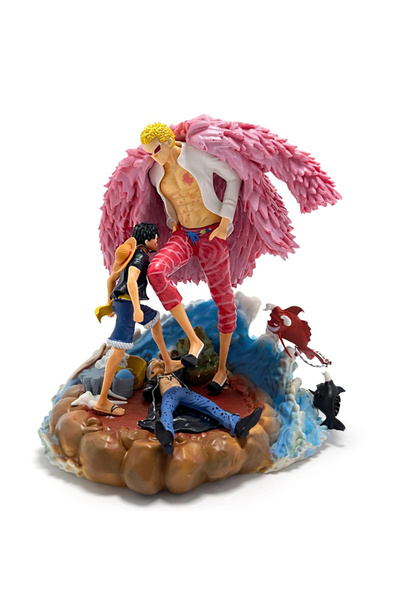 TTT Anime One Piece Luffy Ve Donquixote Figürü