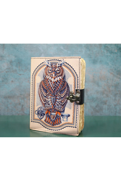 TTT Caiet din piele Owl Model 3