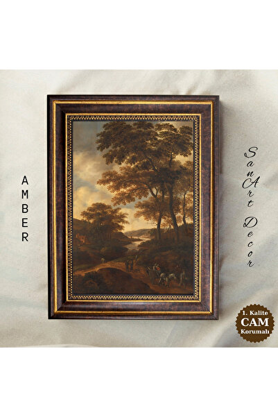 Sanart Vintage ζωγραφική, ζωγραφική με κορνίζα, ζωγραφική με λάδι, καλλιτεχνι...