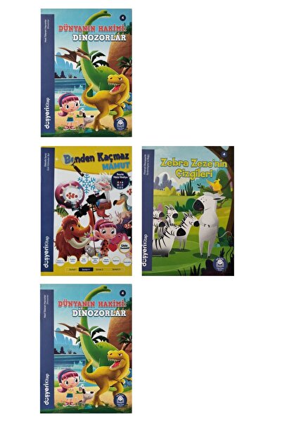 Düşyeri Yayınları İlginç Hayvanlar 4 Kitap