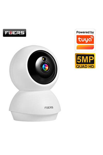 Choice US Plug 5MP camera Fuers 5MP WiFi Camera Works With Tuya Smart Home In...