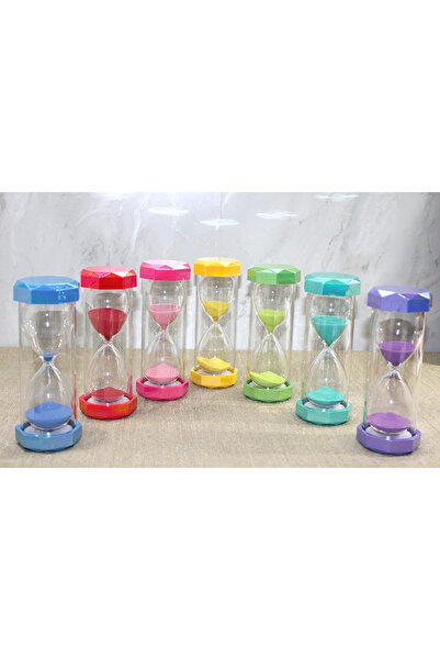 TTT Colorful 5 Minute Hourglass with Plastic Frame