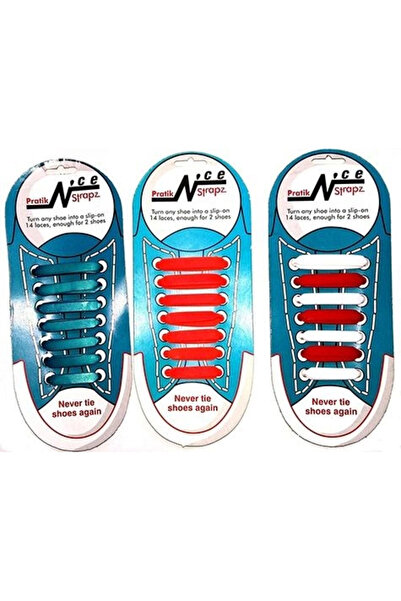 TTT أربطة أحذية سيليكون ملونة