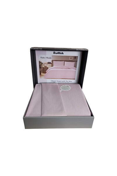 Özdilek Colourist Bamboo Single Pique Set - Elasticized Sheet