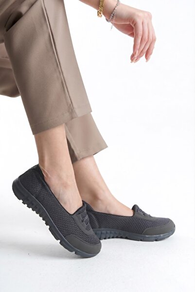 saramary Women's Smoked Rope Detailed Comfortable Lightweight Poly Sole Casua...