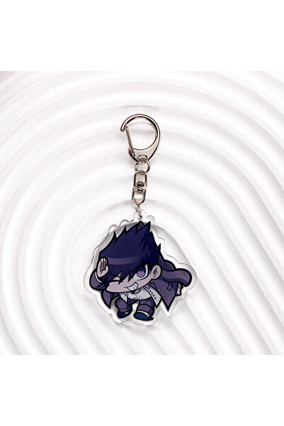 Choice14 5 cm 10 1/19PCS Game Danganronpa Acrylic Car Keychain Cartoon Bag Ch...