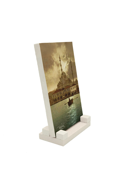 Sadrazam Εκτυπωμένη πέτρινη βάση επιτραπέζιου υπολογιστή με σχέδιο καγιάκ στο...