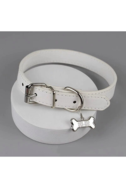 choice2 قلادة تشوكر بيضاء قطعة واحدة من الجلد الصناعي بتصميم أنيق وعصري، مزين...