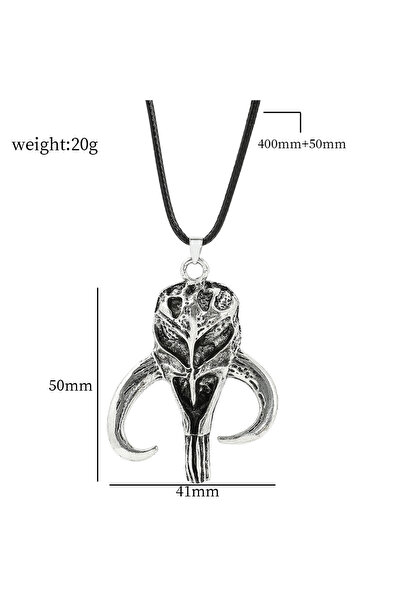 Choice STAR WARS Vintage Necklace the Mandalorian Vintage Pendants Rock Punk ...