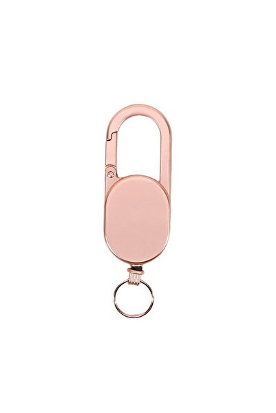 choice2 Rose Gold Portable New Candy Color Retractable Keychain Anti-theft Ea...