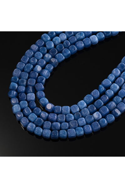 Choice10 about 49pcs 13 1 Strand 7.5 x 7.5mm Cube Natural Stone Agate Beads S...