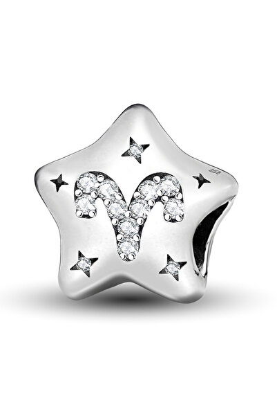 Choice TCE0815P9-C 925 Sterling Silver 12 Constellation Star Cute Series Char...
