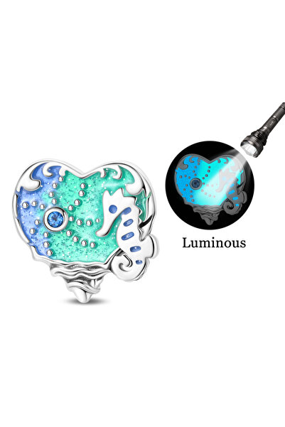 Choice1 PAC2235 2026 New 925 Sterling Silver Luminous Ocean Series Sea Star T...