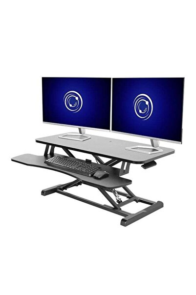 Arabest Desktop Converter,36 Inch,Height Adjustable Sit-Stand Riser,Dual Moni...