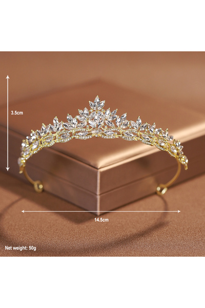 Choice1 Tiaras 2 Itacazzo Bridal Headwear Silver-Colour Women's Fashion Weddi...