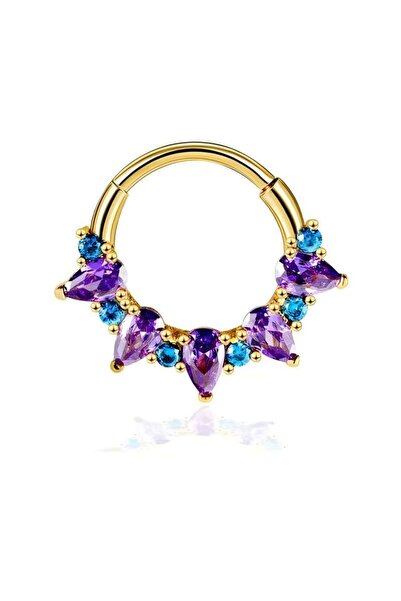 Choice Nose Rings & Studs Gold Fashion Gold Color Nose Rings for Women Earrin...