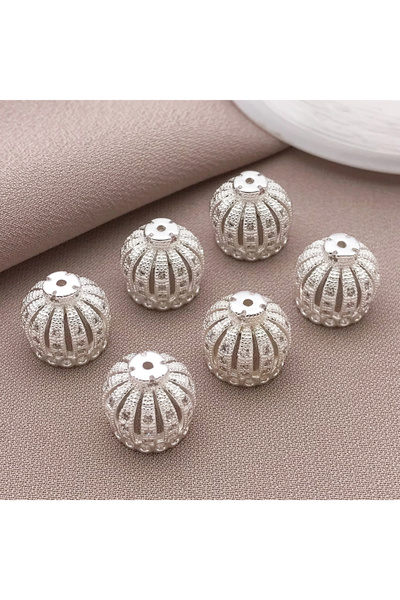 Choice 5pcs T937-11mm 2/5pcs/lot 18K Gold Plated Brass with Zircon Crown Bead...