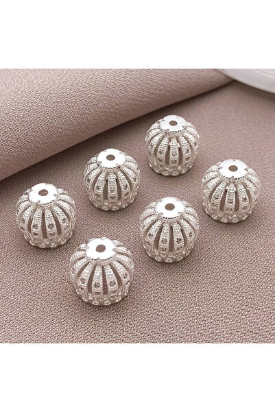 Choice7 2pcs T934-9mm 2/5pcs/lot 18K Gold Plated Brass with Zircon Crown Bead...