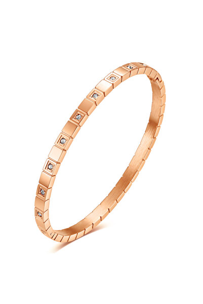 Choice 58-60mm SU1289-R VQYSKO Zircon Geometric Bracelet Accessories Personal...