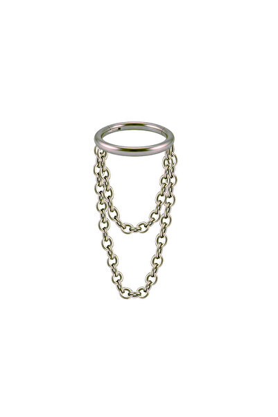 Choice حلقات وأقراط أنف 16G 1.2X8MM، قطعة واحدة فضية، قطعة واحدة من الفولاذ ا...