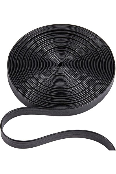 Choice AECH05-12308 Grained Imitation Leatherette Strap 10mm Wide Flat Leathe...