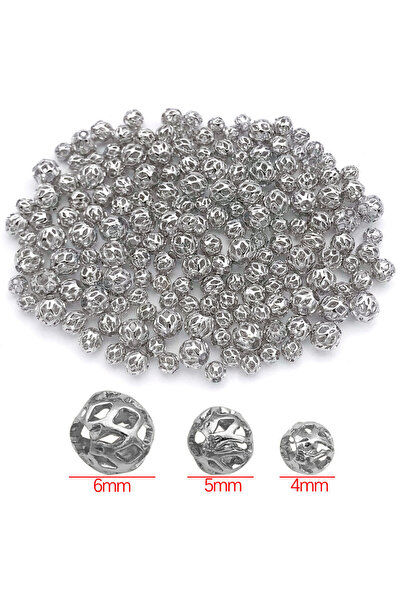choice2 6mm Color 3 10pcs 18K Real Gold Plated Brass Hollow Design Spherical ...