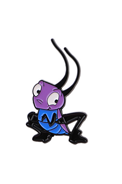 Choice1 4 Red Dragon Enamel Pin Cartoon Girl Brooch For Coat Women's Brooches...