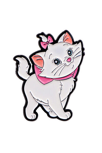 Choice15 6 Cute Cat Enamel Pin Cartoon Villain Brooch For Coat Women's Brooch...