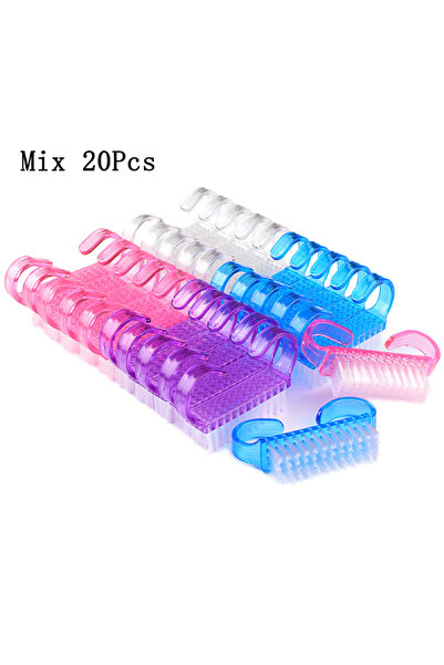 Choice7 20Pcs Mix 20Pcs/50Pcs Cleaning Brushes For Nail Manicure Small Plasti...