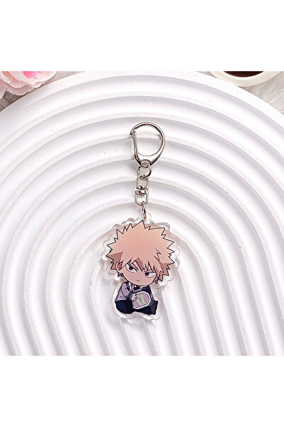 Choice6 bilibili 5 cm 2 1/8PCS Anime My Hero Academia Acrylic Car Keychain Ca...
