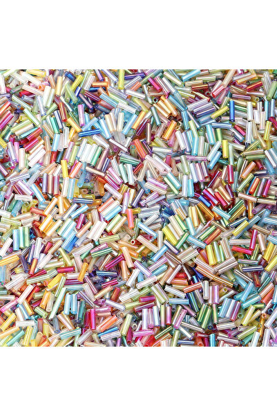 Choice16 mixed 02 10g/lot 2mm Glass Beads Tube Rice Beads Seed Beads Loose Sp...