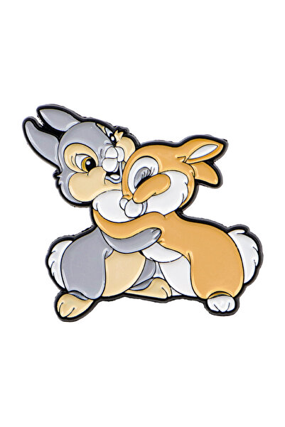 Choice3 7 Cute Deer Enamel Pin Cartoon Rabbit Brooch For Coat Women's Brooche...