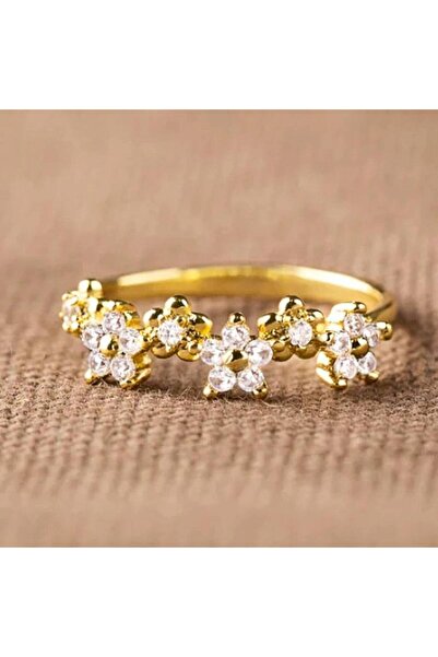 Choice 6 T0740 Huitan Aesthetic Women Ring Mini Flower Design Elegant Wedding...