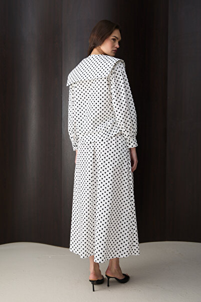 Melike Tatar Σετ Φούστας Πουά 32-2839