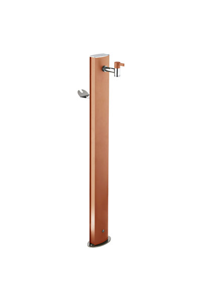 Colortap Totem Oval Bahçe Çeşmesi - Terracotta